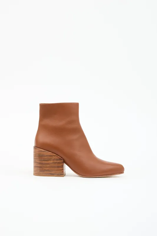 Leather Tito Ankle Boot made by Gabriela Hearst