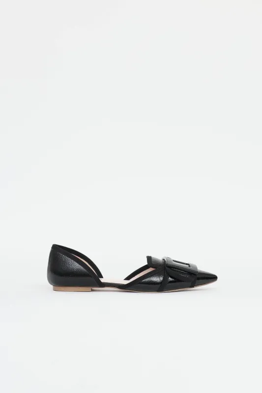 Patent D'Orsay Flat made by Roger Vivier
