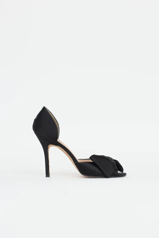 Bow Peep Toe Pump made by Manolo Blahnik