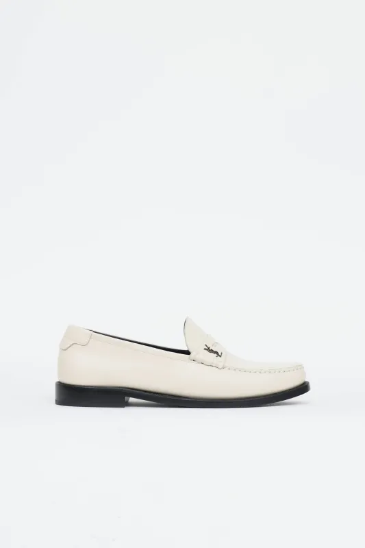 Leather Le Loafer made by Yves Saint Laurent