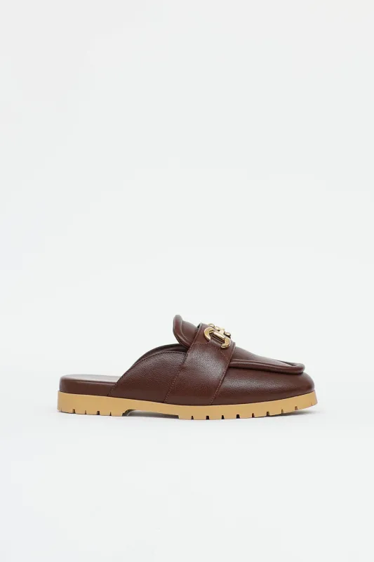 Horsebit Lug Sole Mule made by Gucci