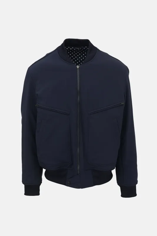 Reversible Logo Bomber Jacket made by Y-3