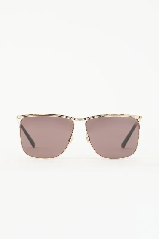 GG0821S Square Sunglasses made by Gucci