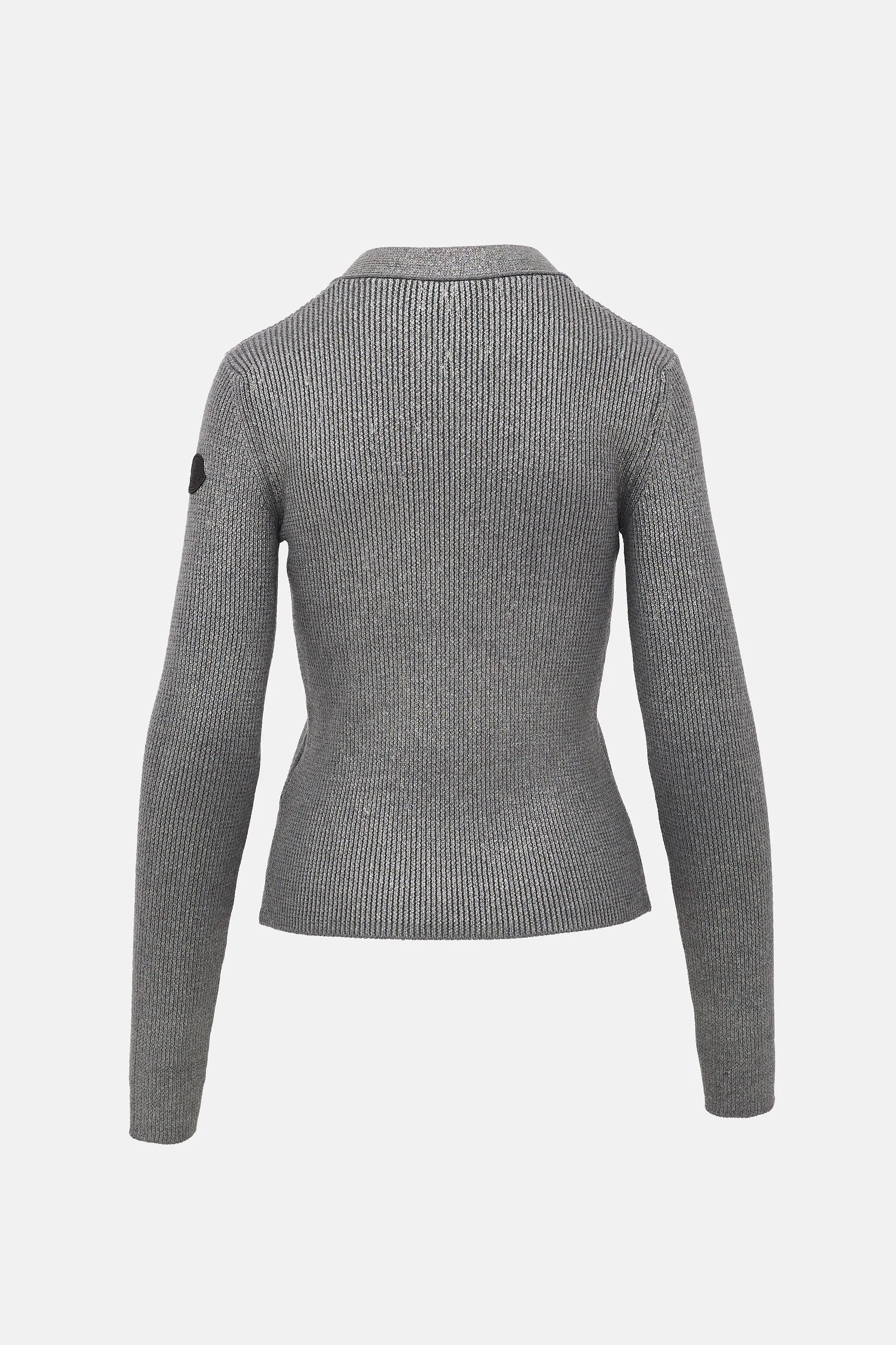 Coated Wool Ribbed Knit Sweater sold by VSP Consignment product image thumbnail 2