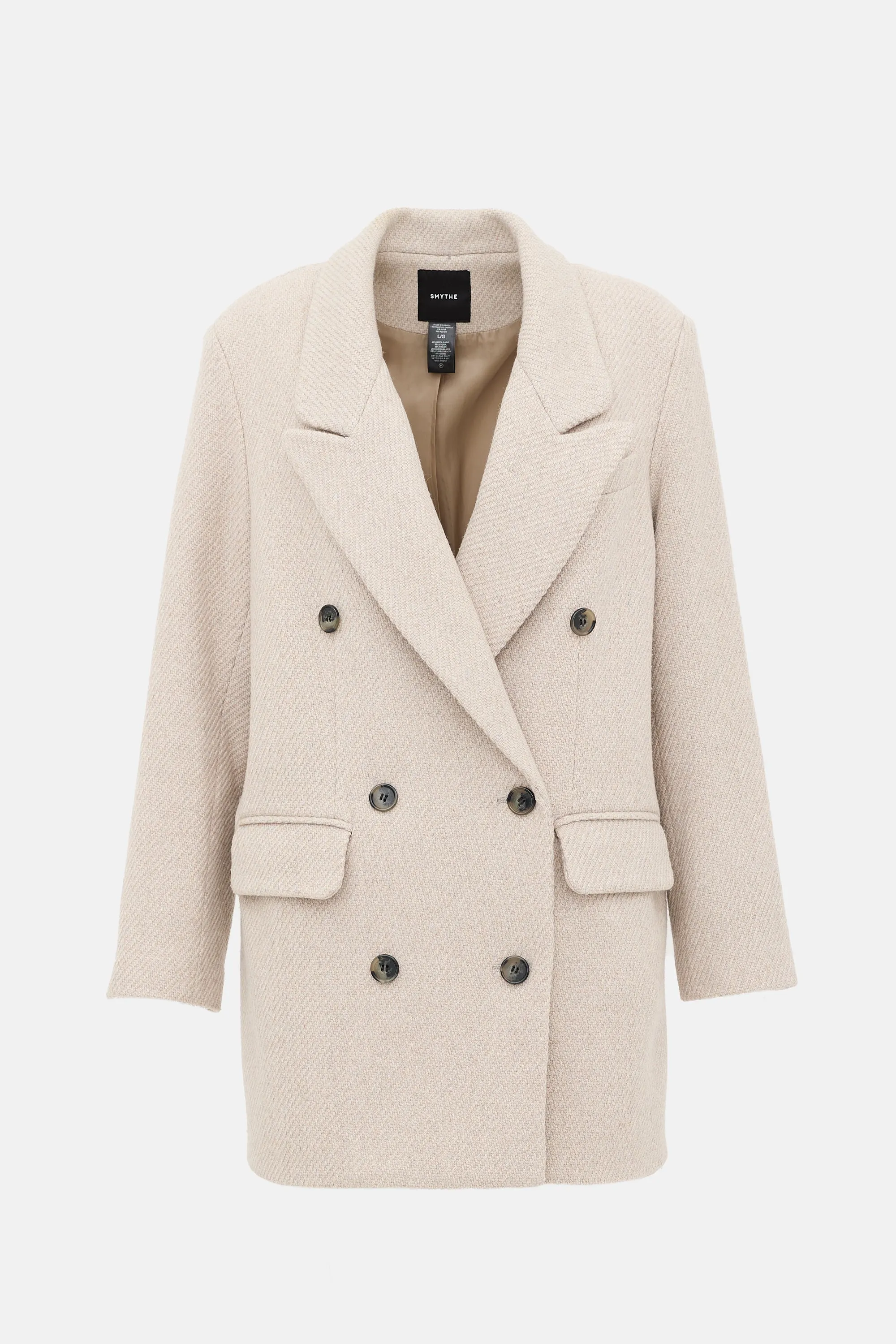 Wool Double Breasted Blazer sold by VSP Consignment