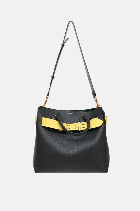 Leather Belt Tote Bag made by Burberry