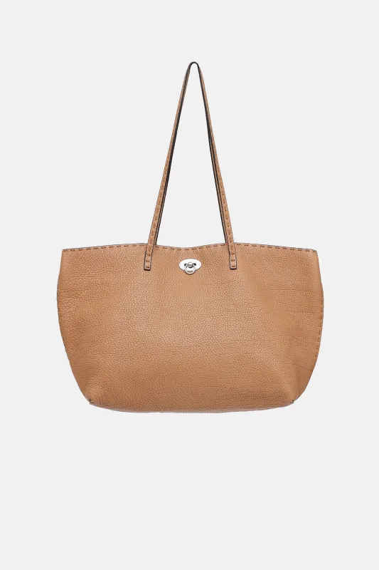 2009 Leather Selleria Tote Bag made by Fendi