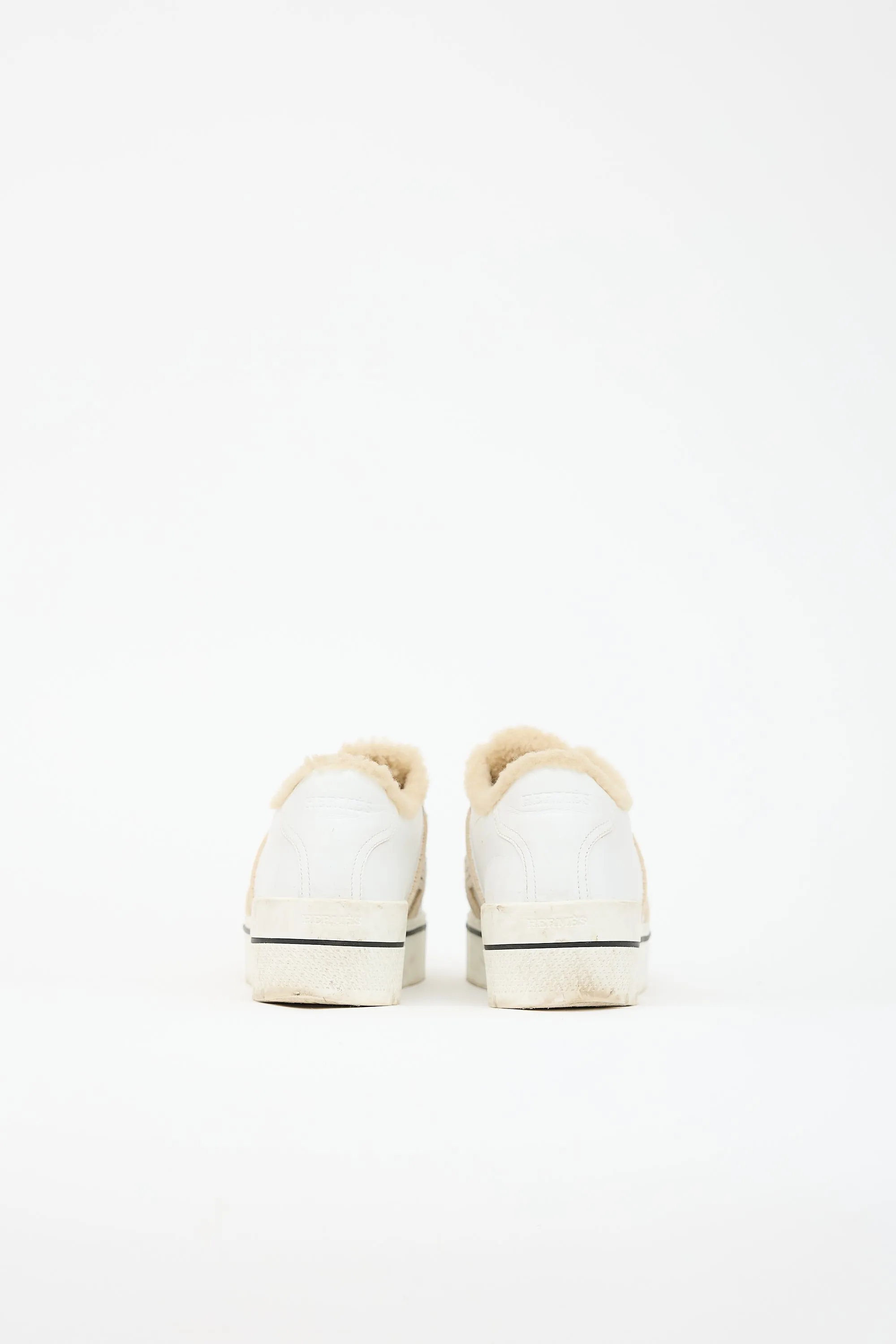 Leather Dare Platform Sneaker sold by VSP Consignment product image thumbnail 4
