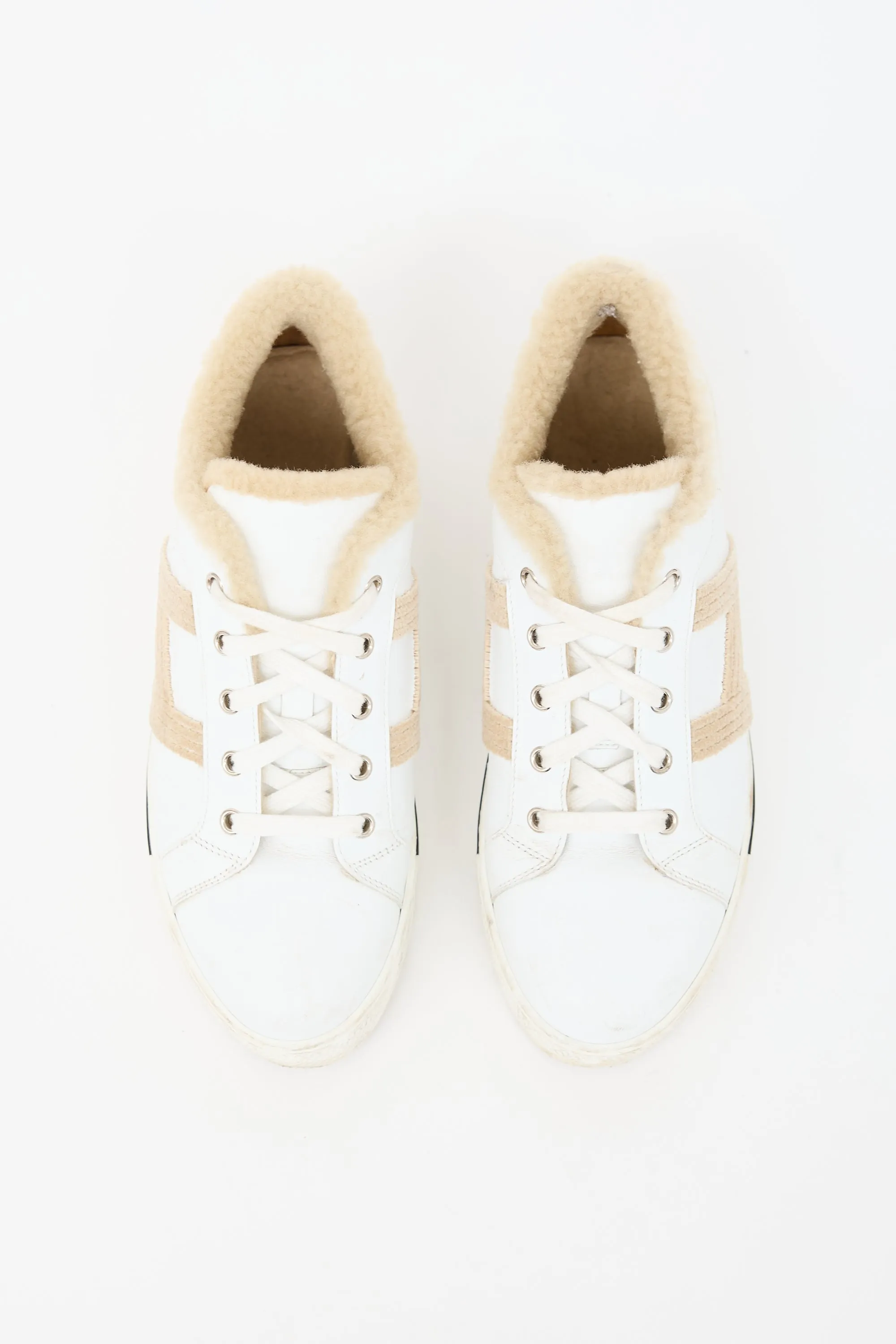Leather Dare Platform Sneaker sold by VSP Consignment product image thumbnail 2