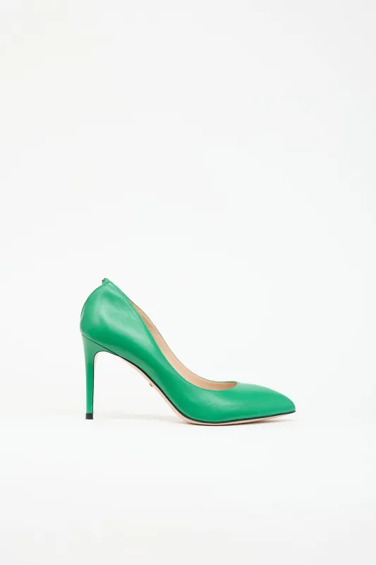 Leather GG Pump made by Gucci