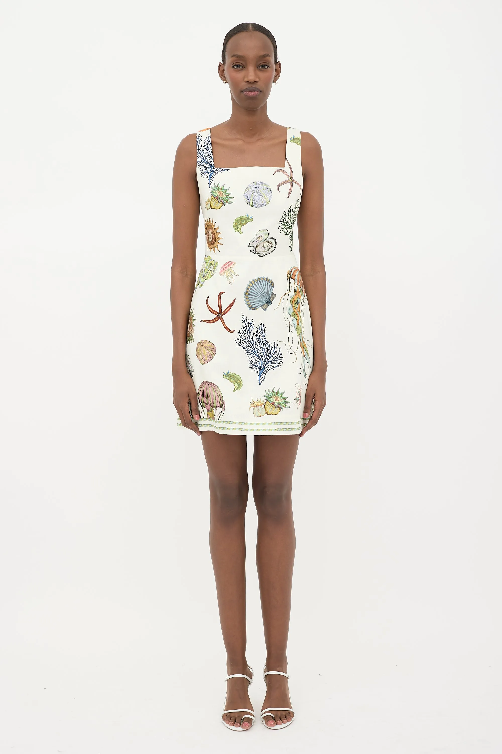 Linen Printed Mini Dress sold by VSP Consignment product image thumbnail 2