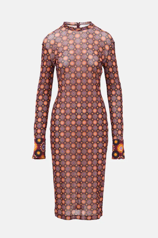 Mesh Printed Dress made by Givenchy