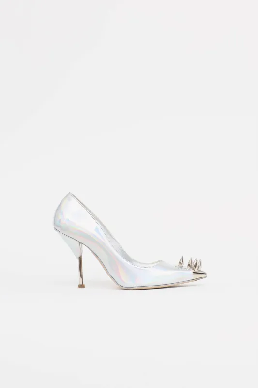 Holo Punk Pump made by Alexander McQueen