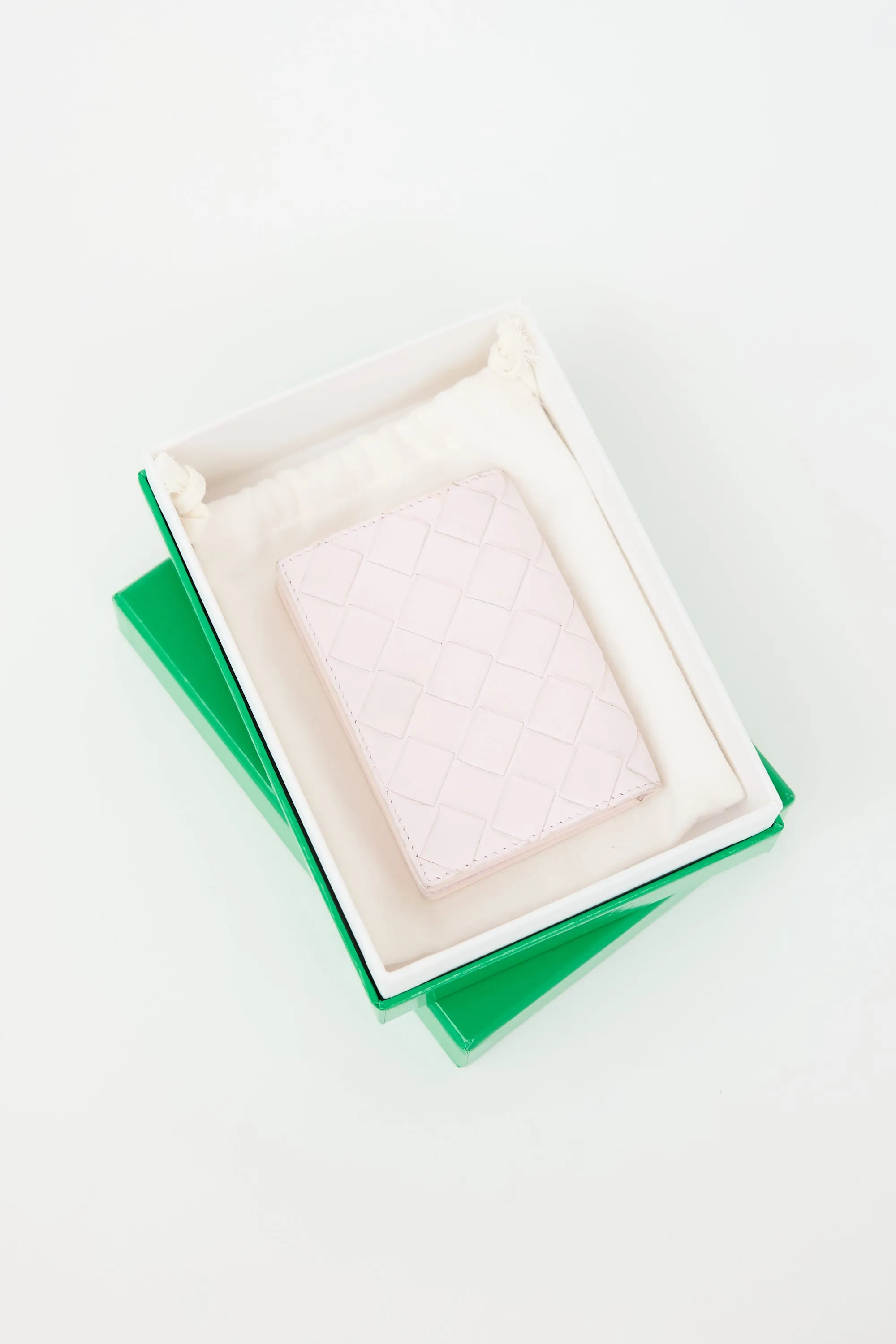 Intrecciato Card Holder sold by VSP Consignment product image thumbnail 5