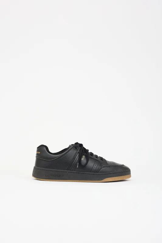 Leather SL/61 Low Top Sneaker made by Yves Saint Laurent