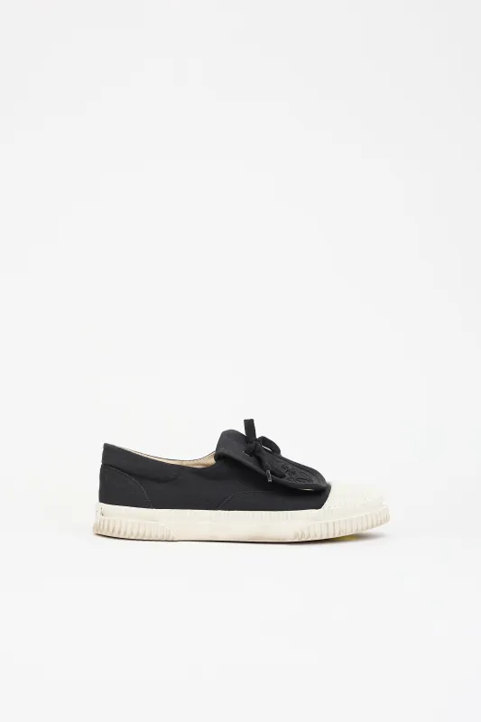 Canvas Flap Anagram Sneaker made by Loewe