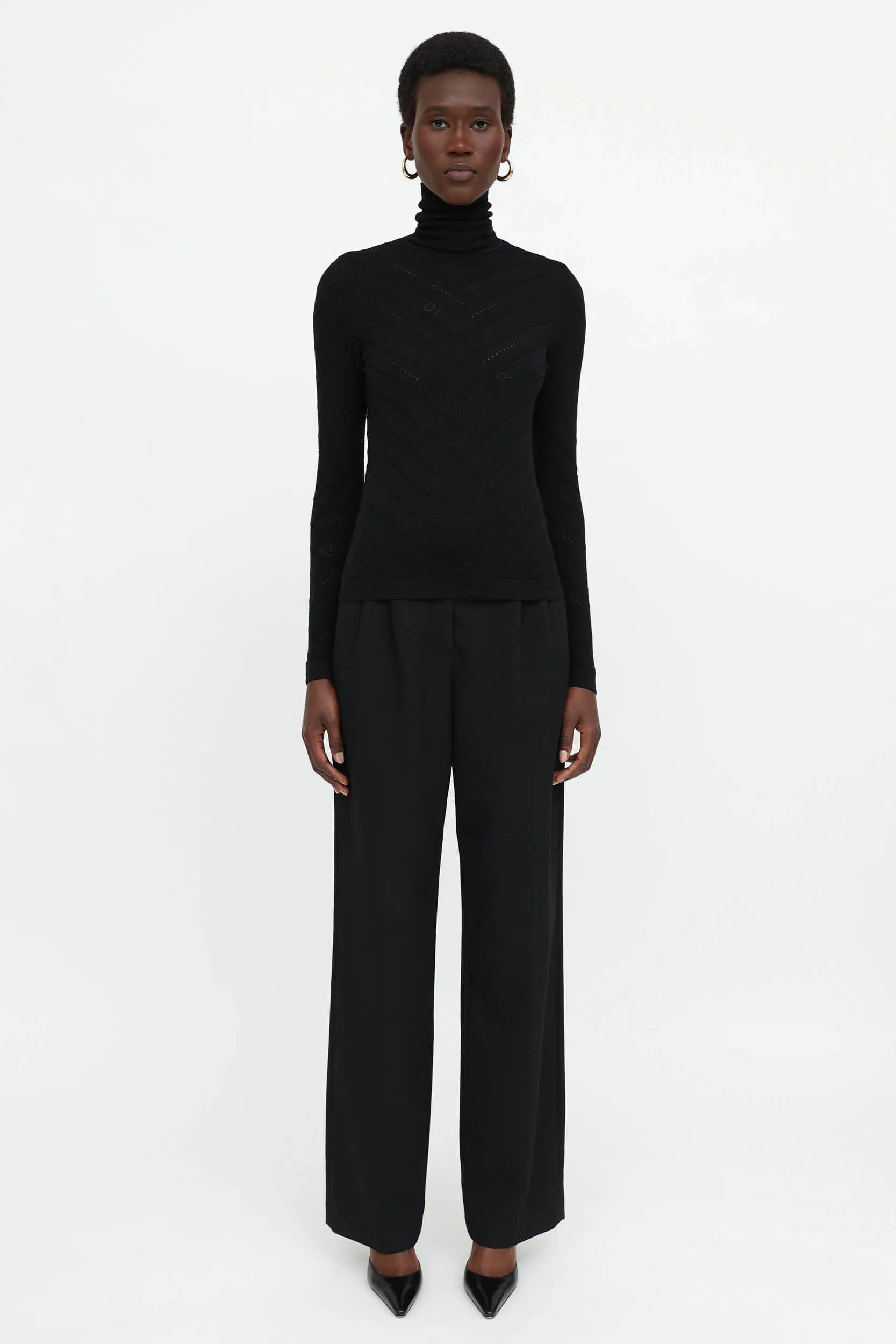 2004 Logo Knit Turtleneck sold by VSP Consignment product image thumbnail 5
