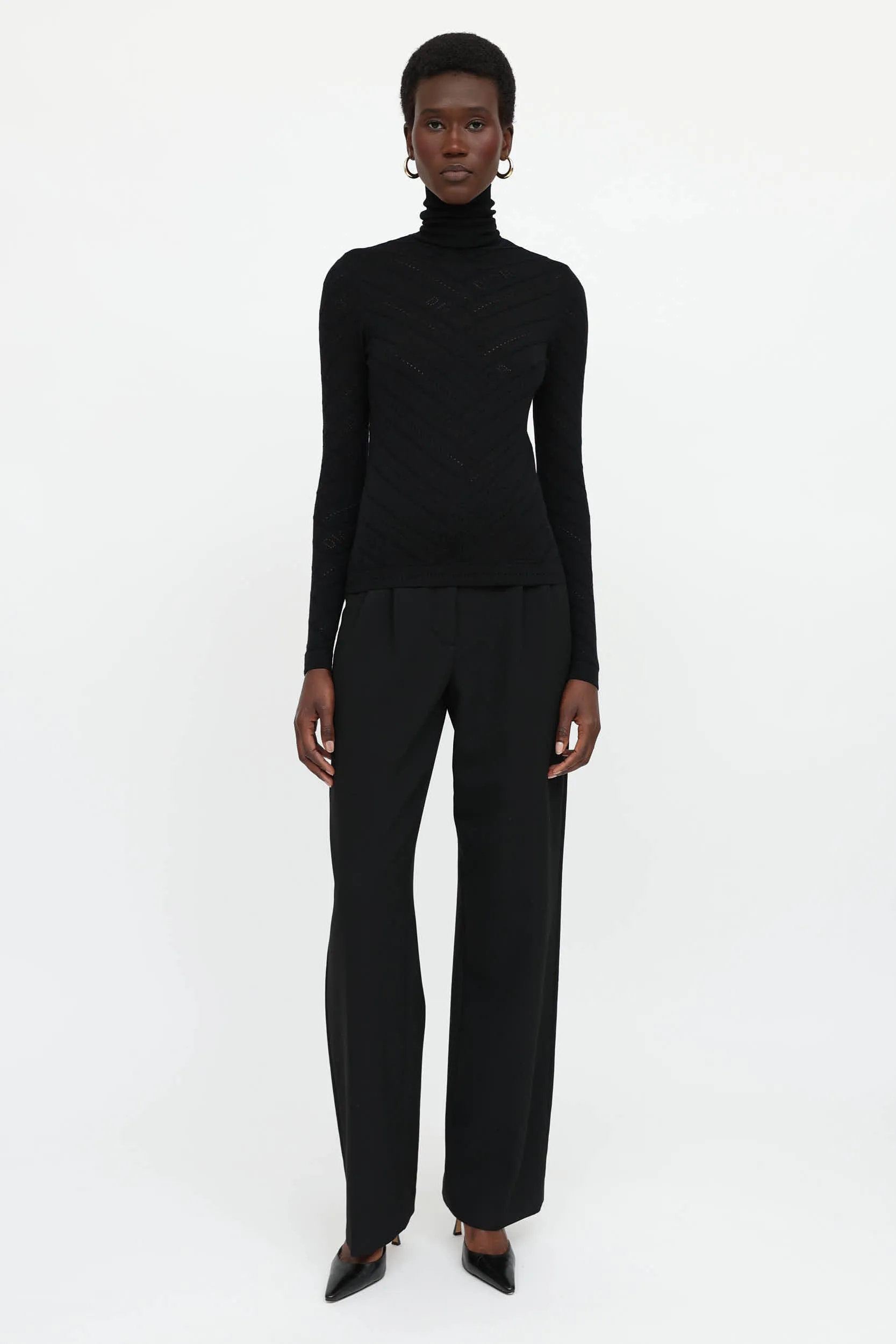 2004 Logo Knit Turtleneck sold by VSP Consignment product image thumbnail 2