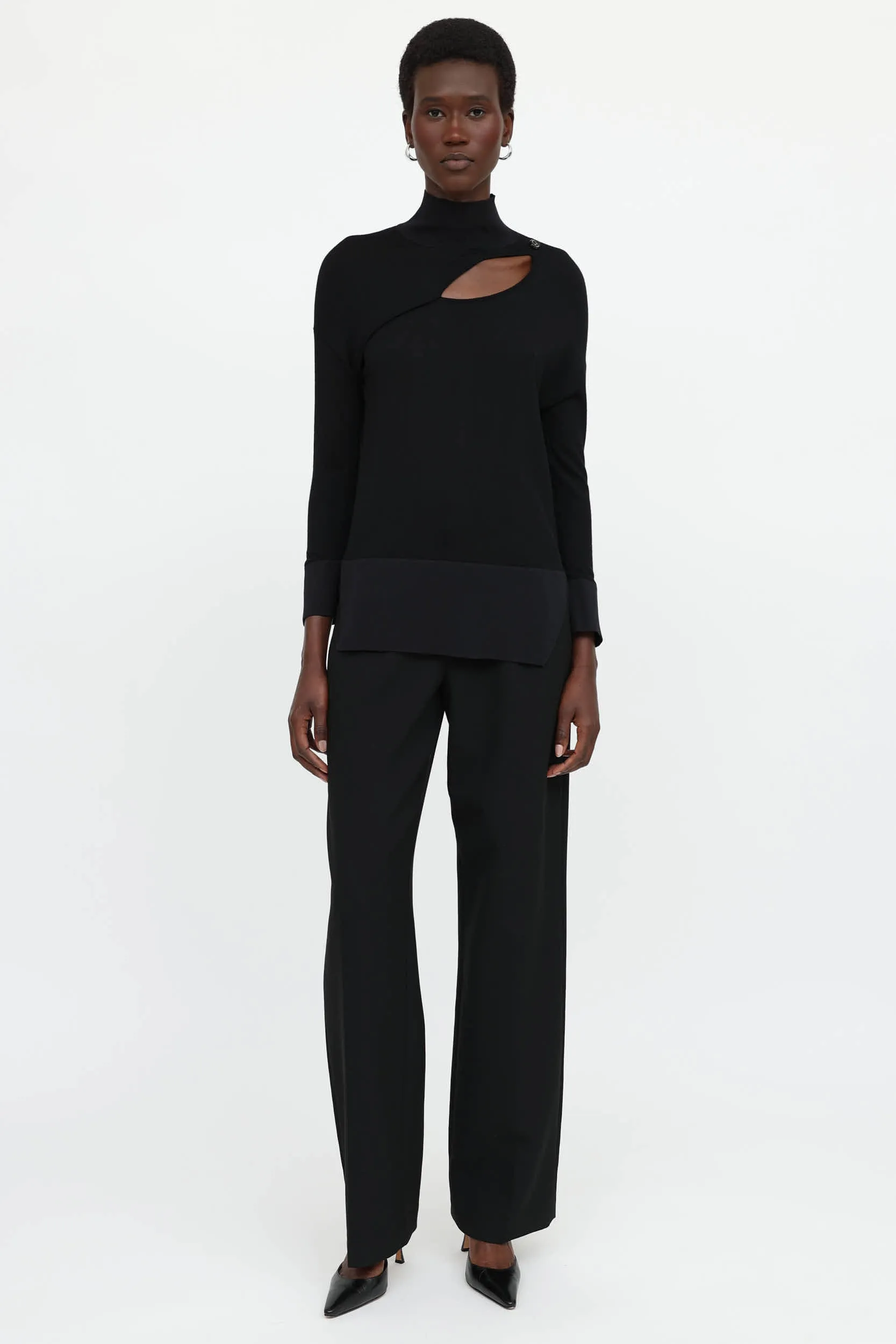 2005 Cutout Wool Sweater sold by VSP Consignment product image thumbnail 3