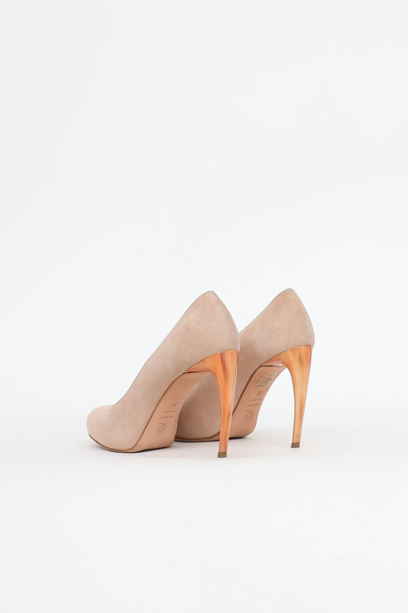 Suede Pump sold by VSP Consignment product image thumbnail 4