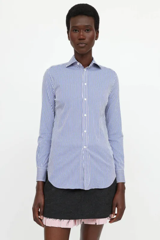 Purple Label Striped Shirt made by Ralph Lauren