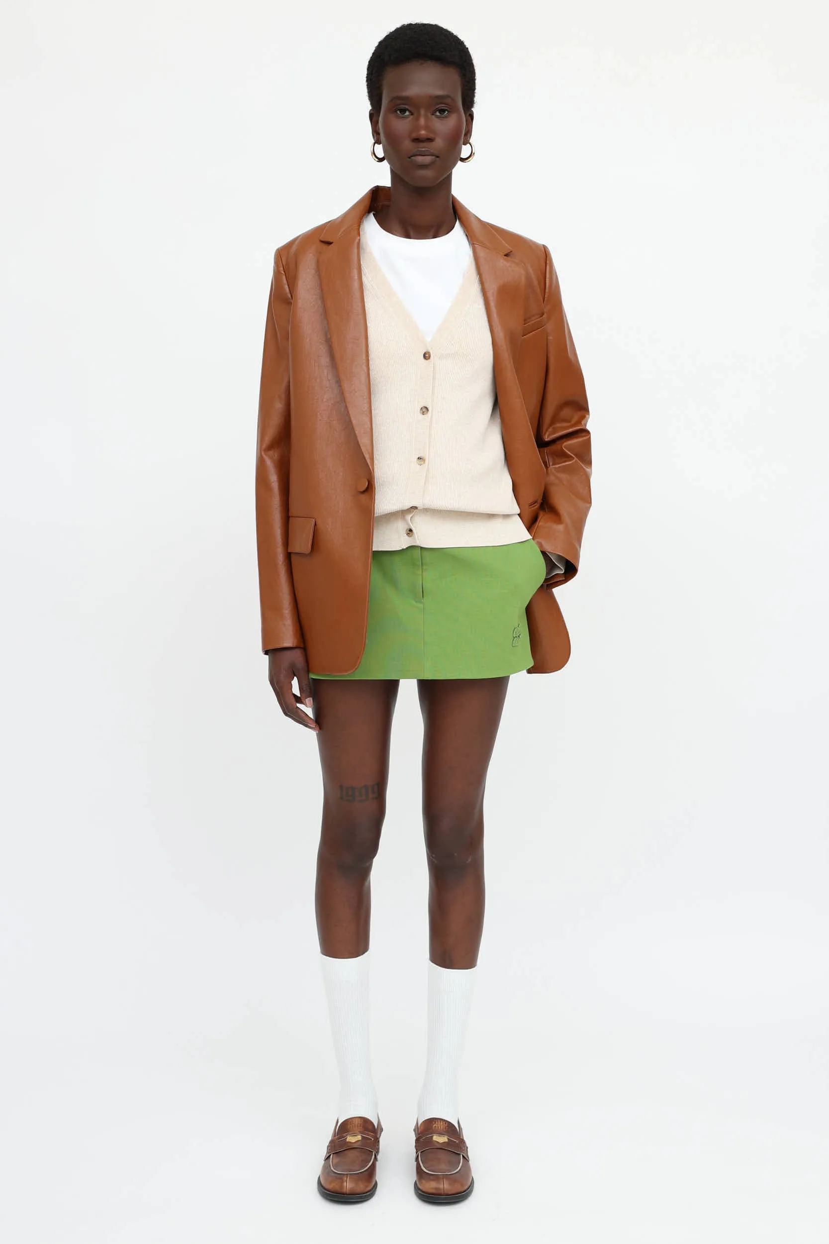 2025 Knit Mini Skirt sold by VSP Consignment product image thumbnail 5