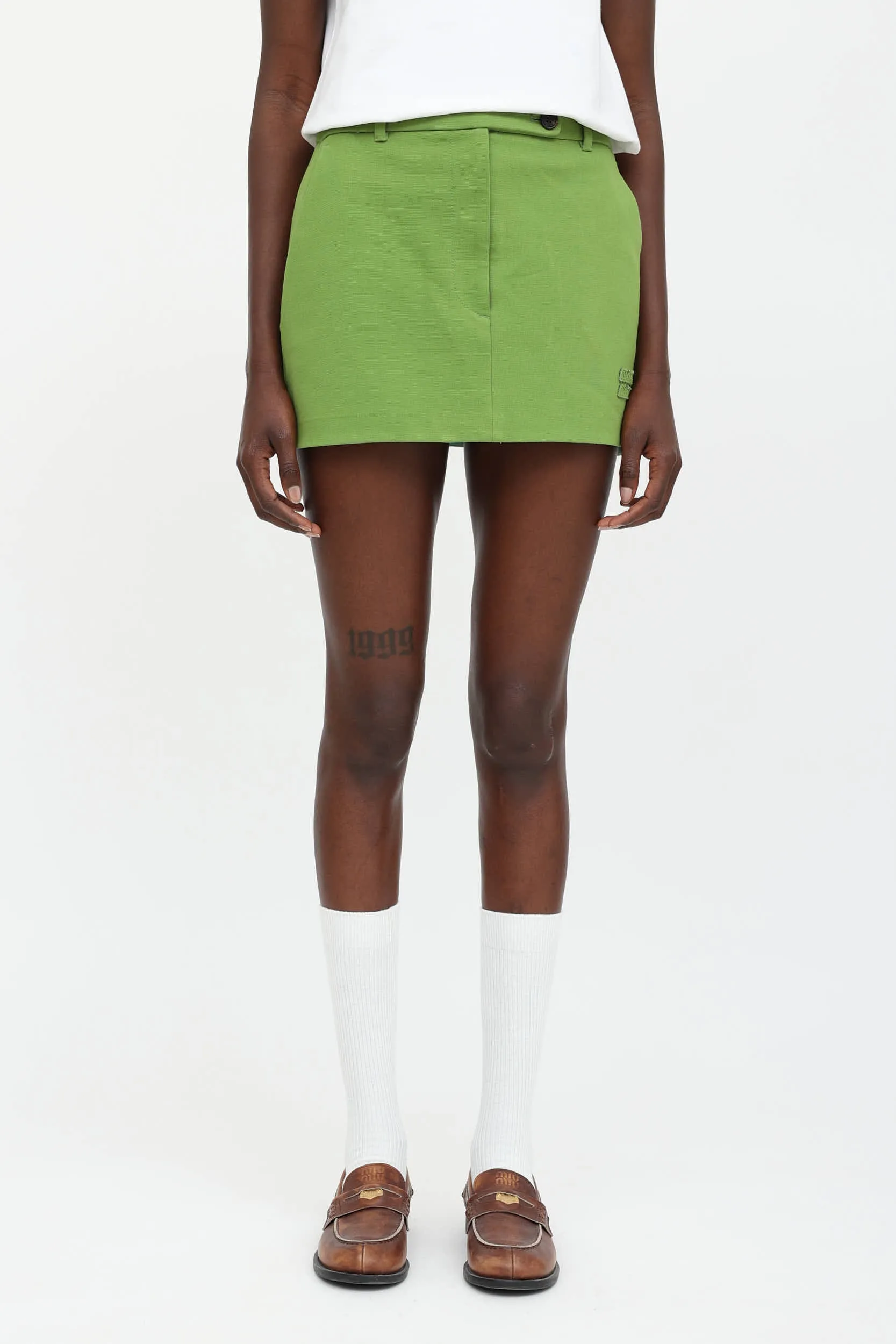 2025 Knit Mini Skirt sold by VSP Consignment