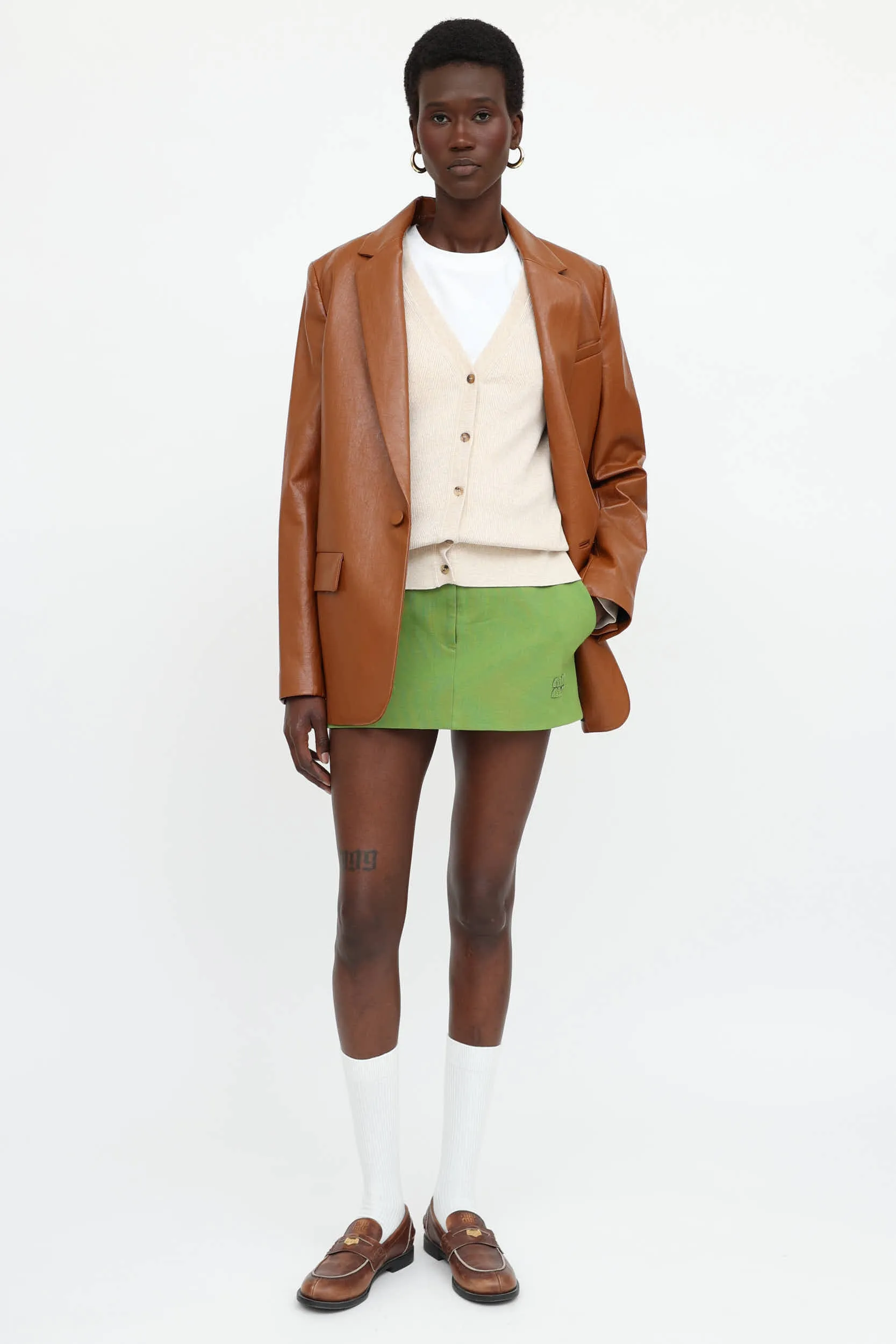 2025 Knit Mini Skirt sold by VSP Consignment product image thumbnail 2