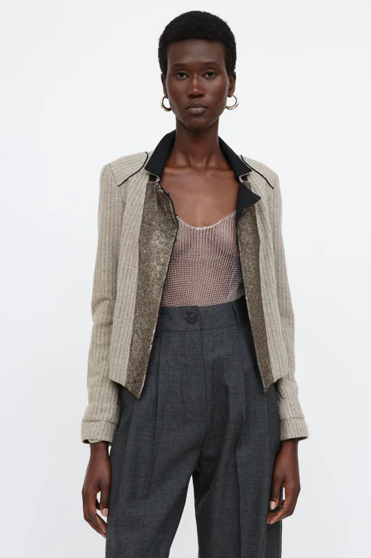 FW 2005 Military Jacket made by Chloe