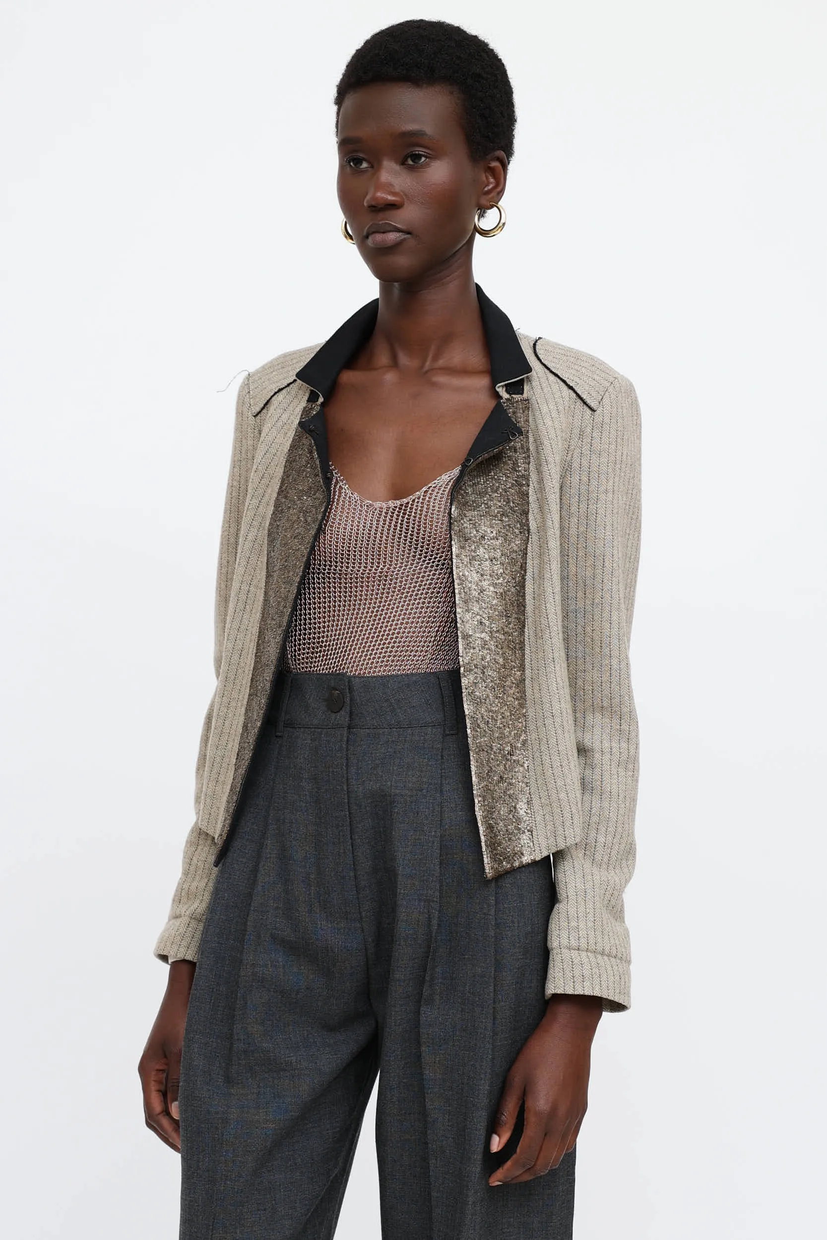 FW 2005 Military Jacket sold by VSP Consignment product image thumbnail 3