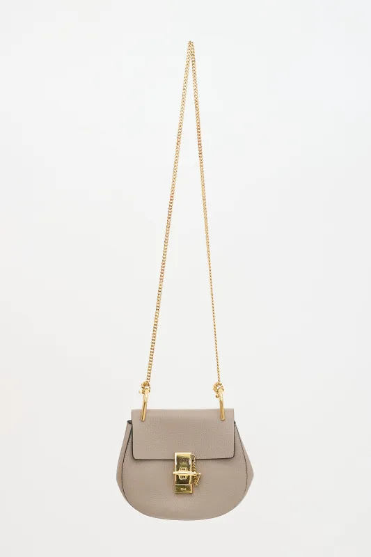 Leather Mini Drew Bag made by Chloe