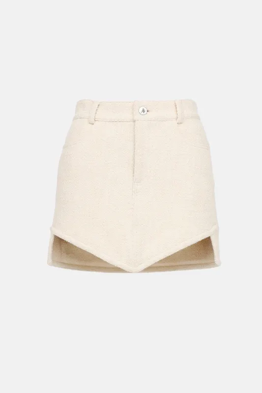 Tweed Mini Skirt made by The Attico