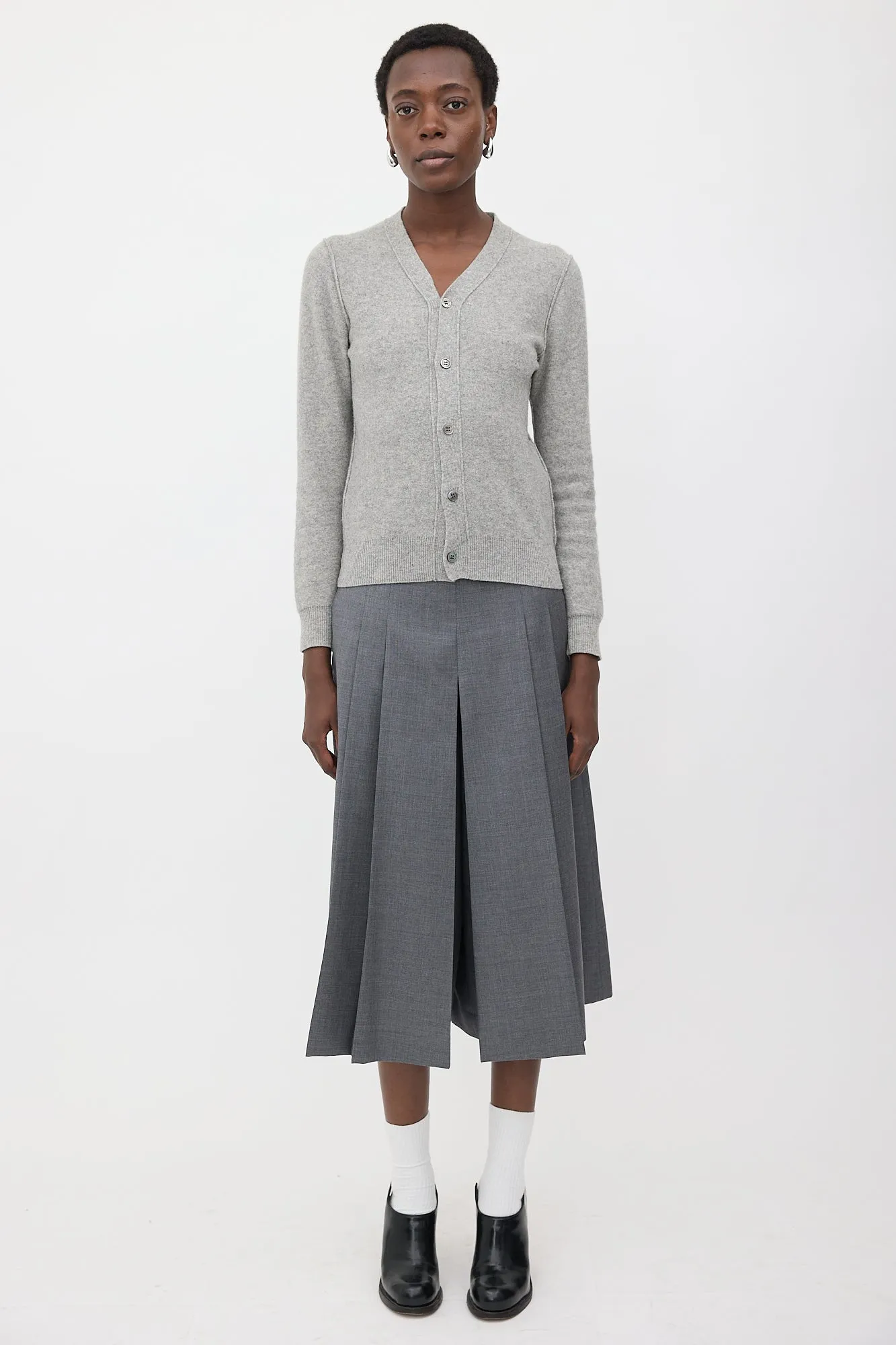 Wool Inverted Cardigan sold by VSP Consignment product image thumbnail 2