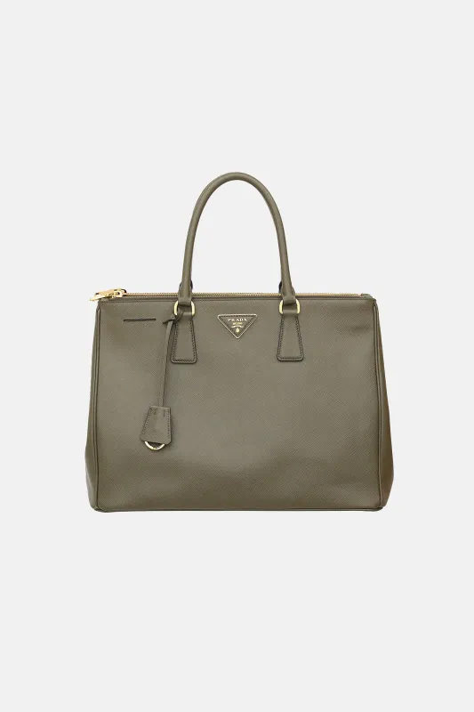 Saffiano Leather Large Galleria Bag made by Prada