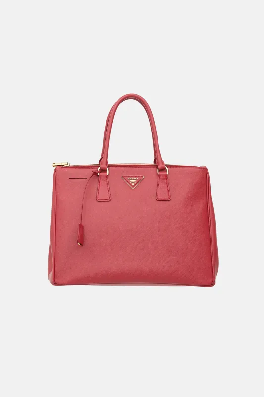 Saffiano Leather Large Galleria Bag made by Prada