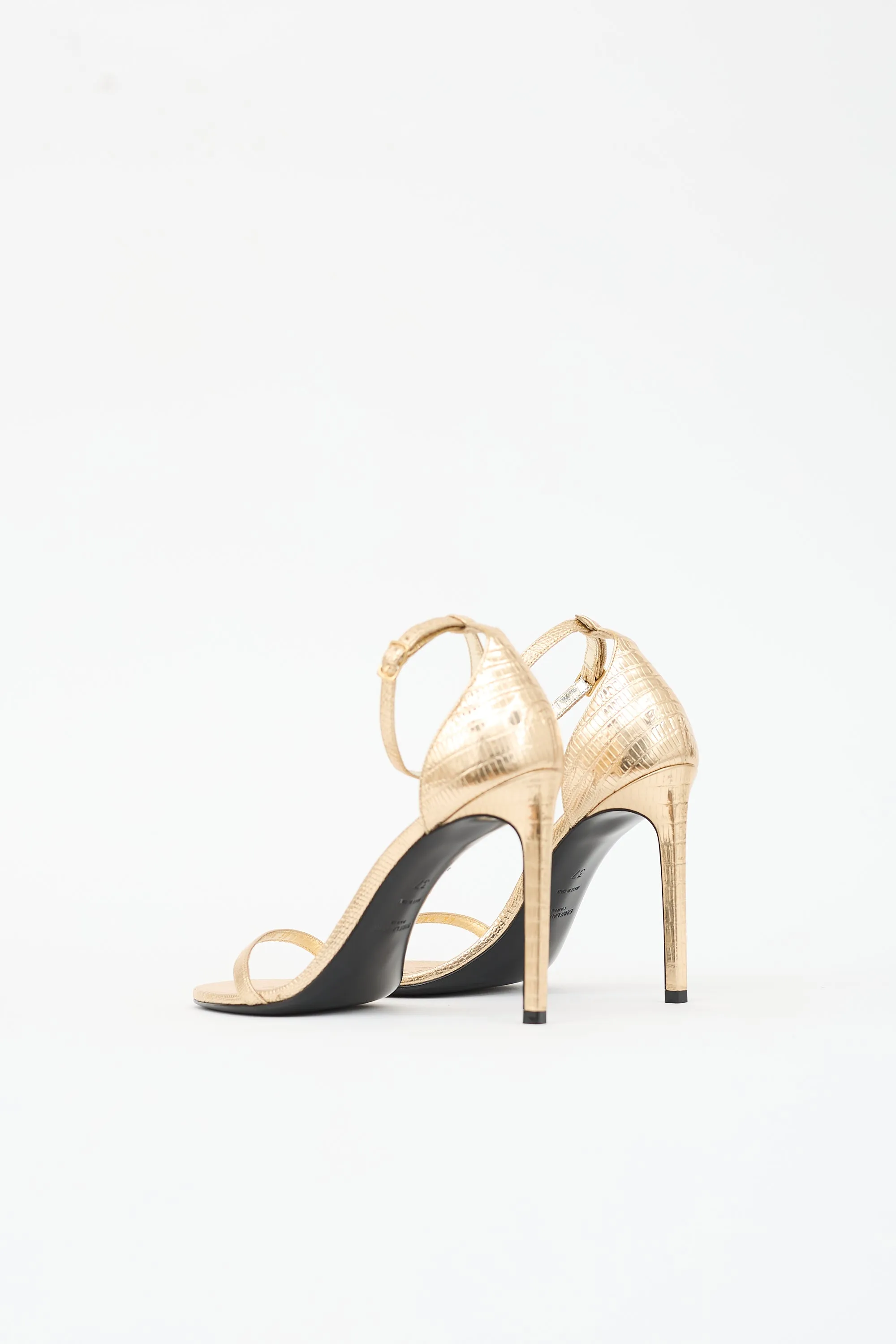 Embossed Leather Jane Sandal sold by VSP Consignment product image thumbnail 4