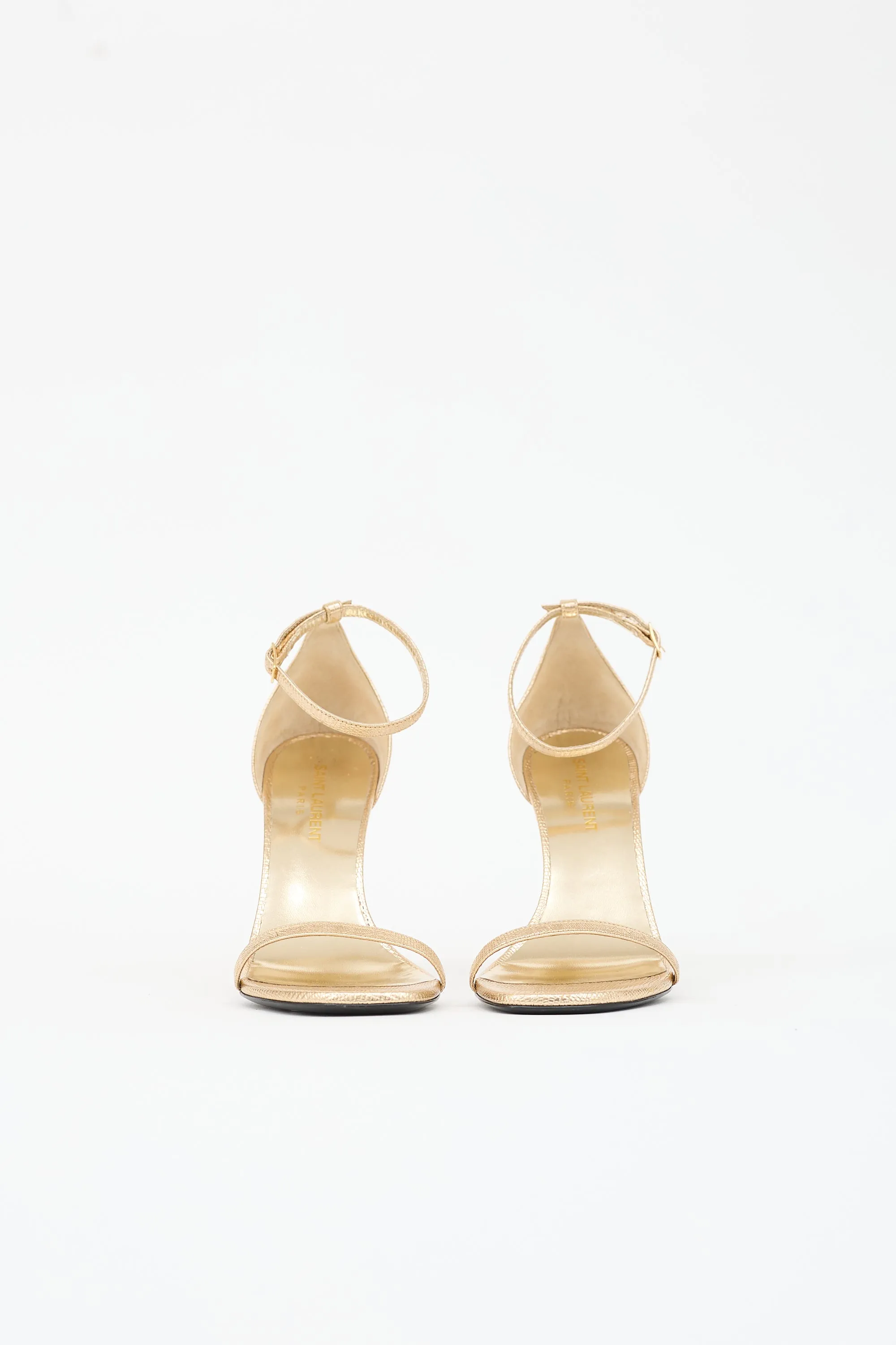 Embossed Leather Jane Sandal sold by VSP Consignment product image thumbnail 3