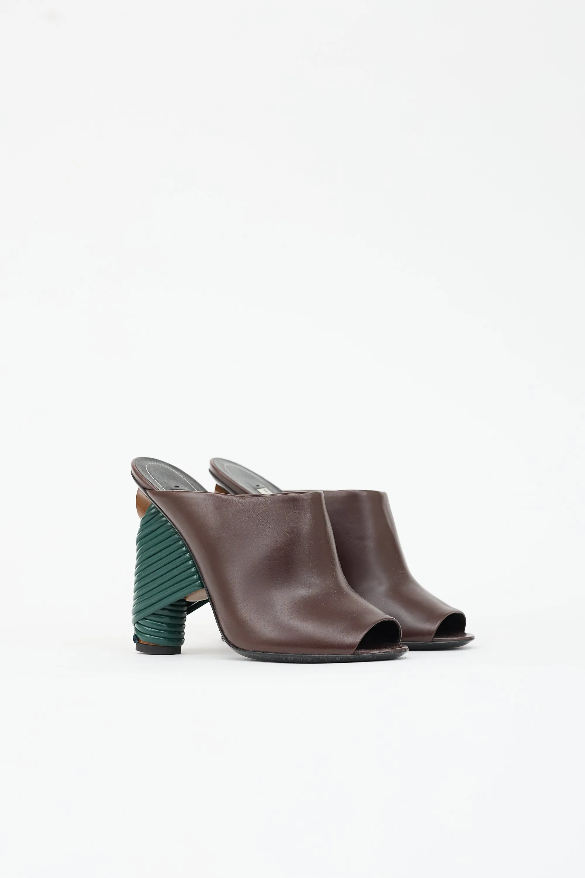 Leather Wrap Heel Mule sold by VSP Consignment product image thumbnail 2