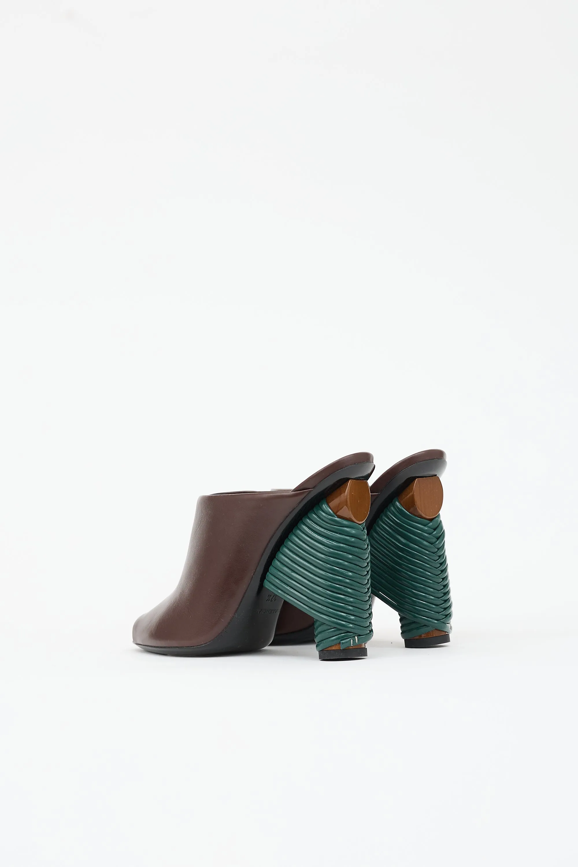 Leather Wrap Heel Mule sold by VSP Consignment product image thumbnail 4