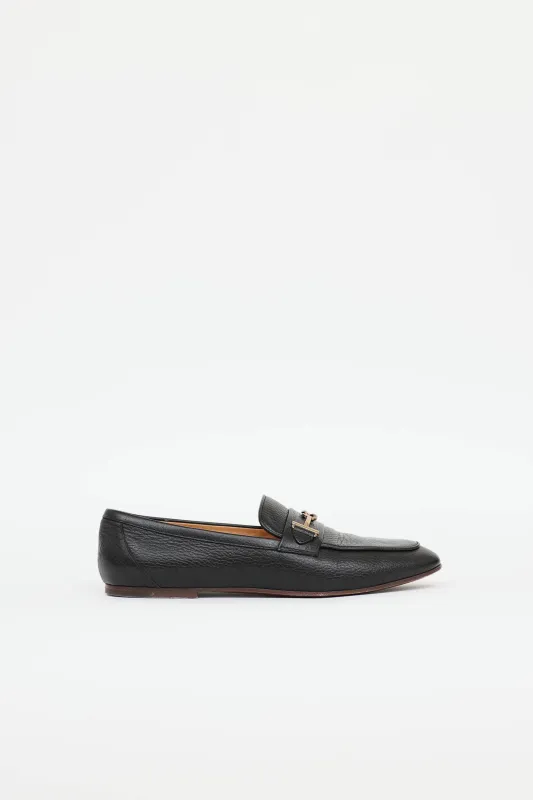 Leather Hardware Loafer made by Tod's