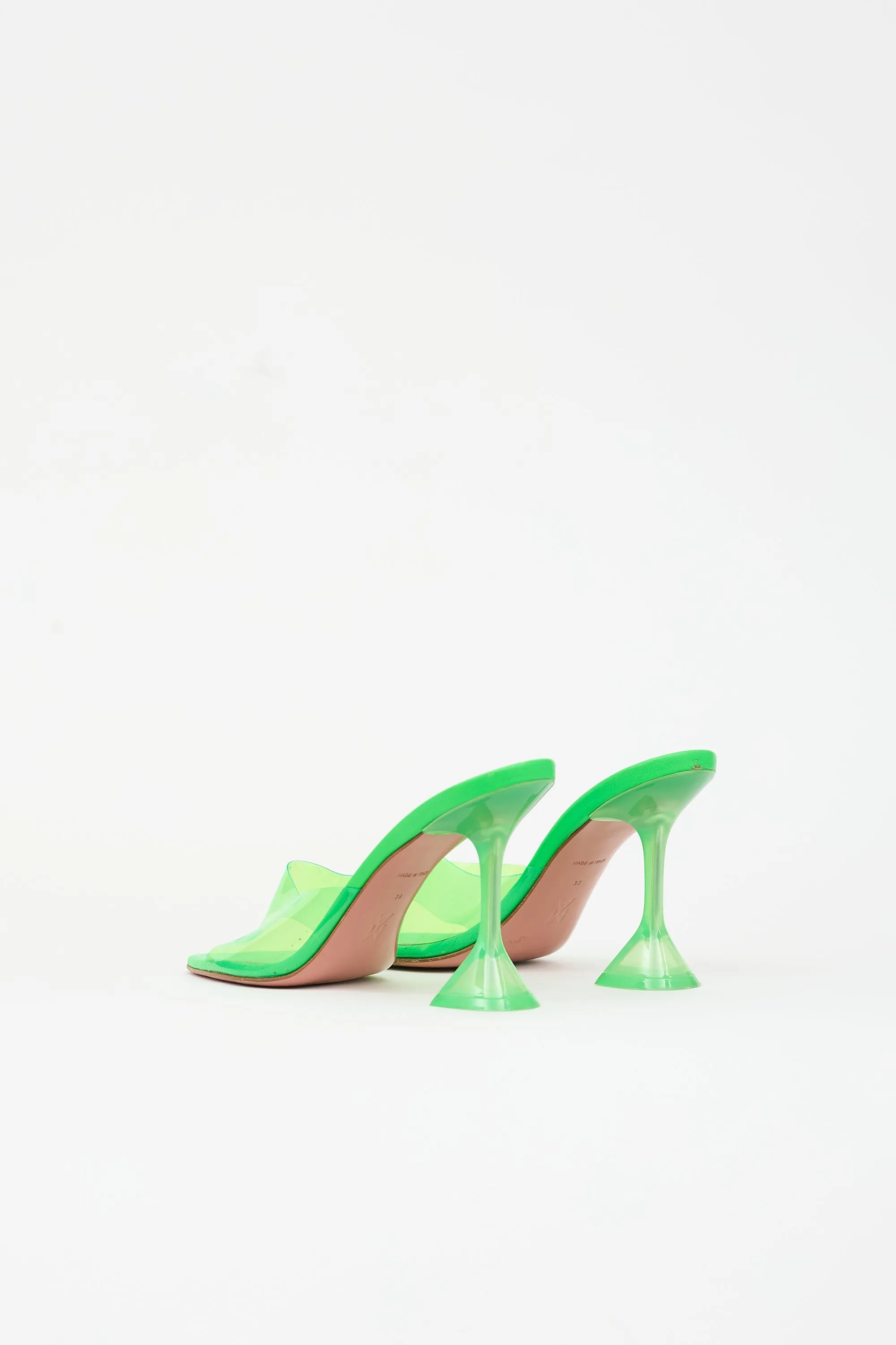 PVC & Leather Lupita Mule sold by VSP Consignment product image thumbnail 4