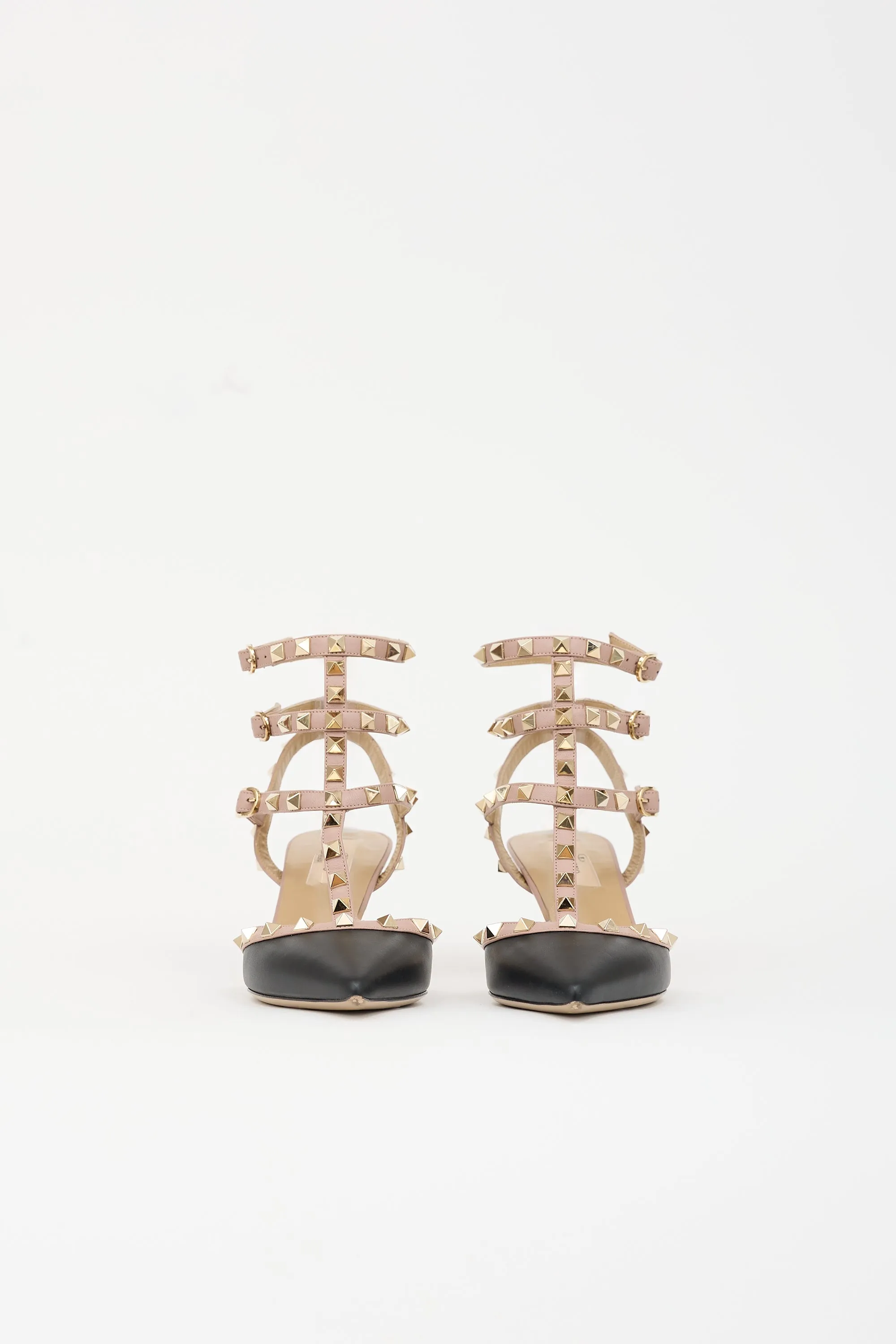 Leather Rockstud Heel sold by VSP Consignment product image thumbnail 3