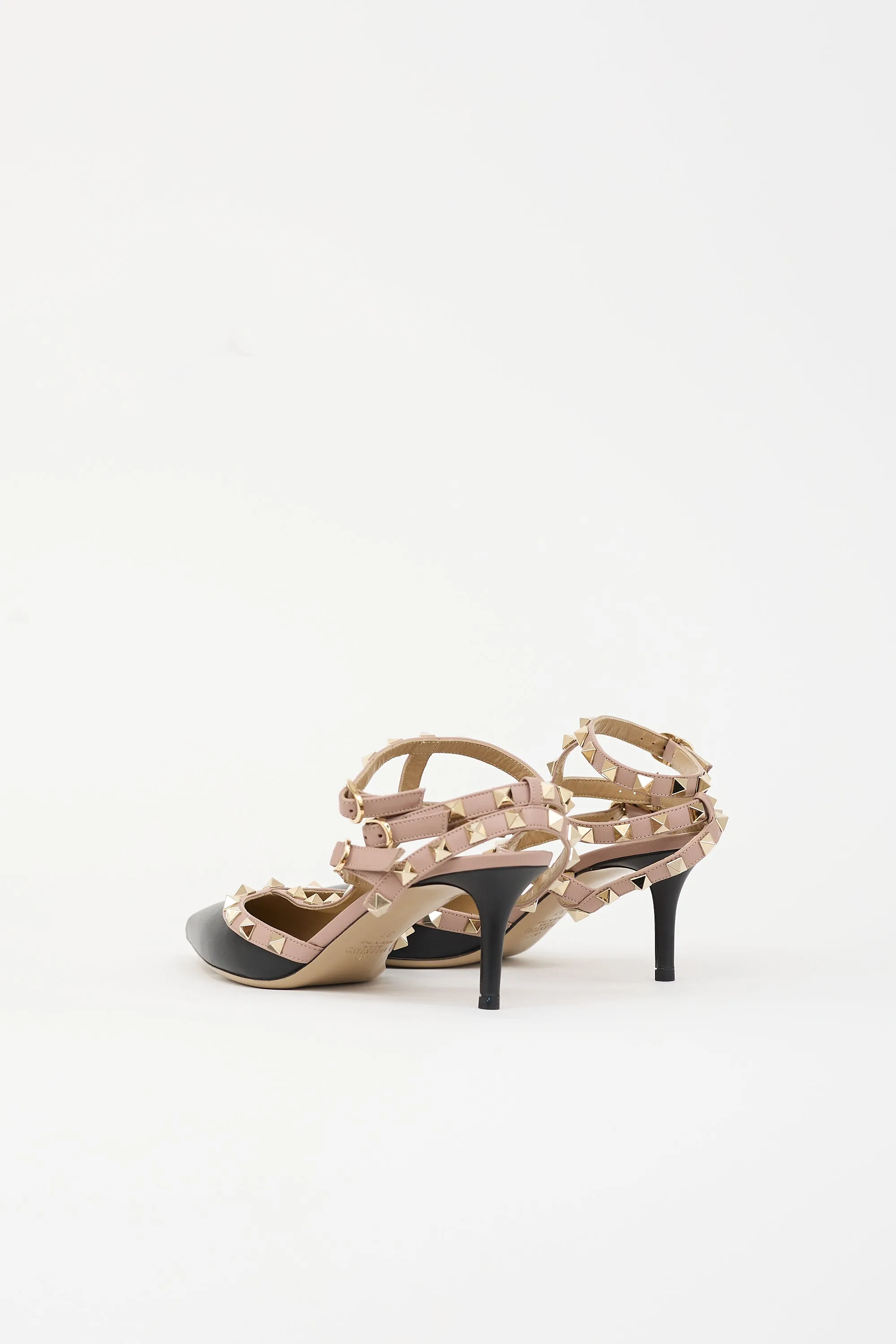 Leather Rockstud Heel sold by VSP Consignment product image thumbnail 4