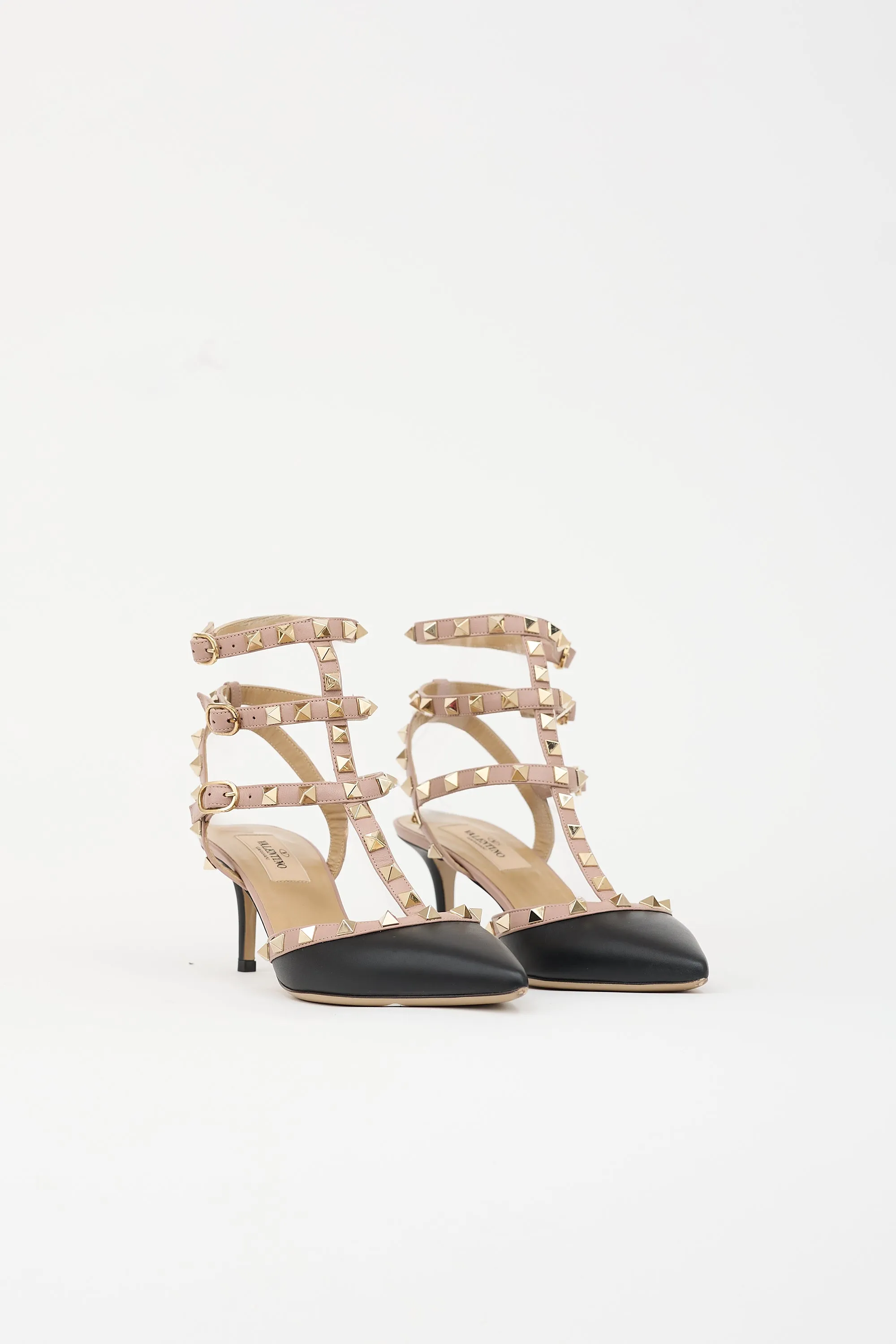 Leather Rockstud Heel sold by VSP Consignment product image thumbnail 2