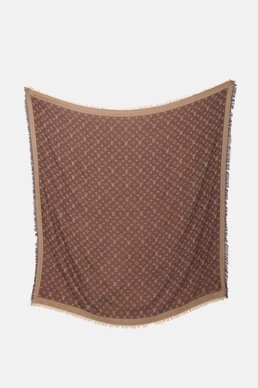 Cashmere & Wool Monogram Scarf made by Louis Vuitton