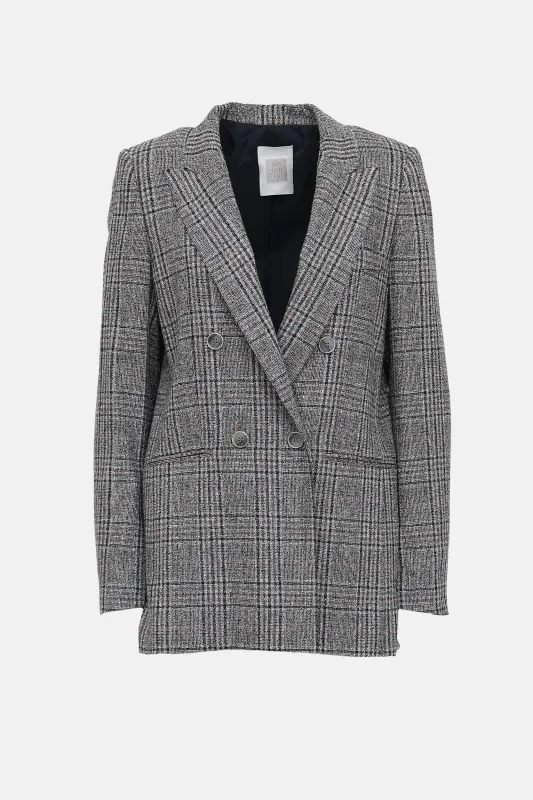 Check Wool Blazer made by Eleventy