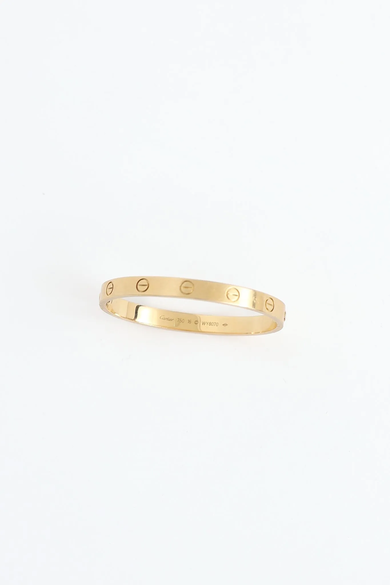18K Yellow Gold Classic Love Bracelet sold by VSP Consignment product image thumbnail 3