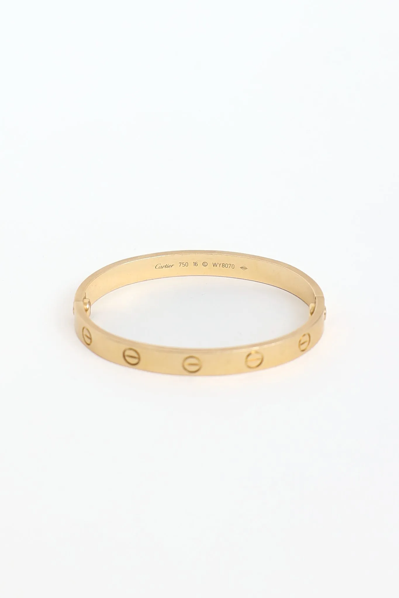 18K Yellow Gold Classic Love Bracelet sold by VSP Consignment product image thumbnail 5