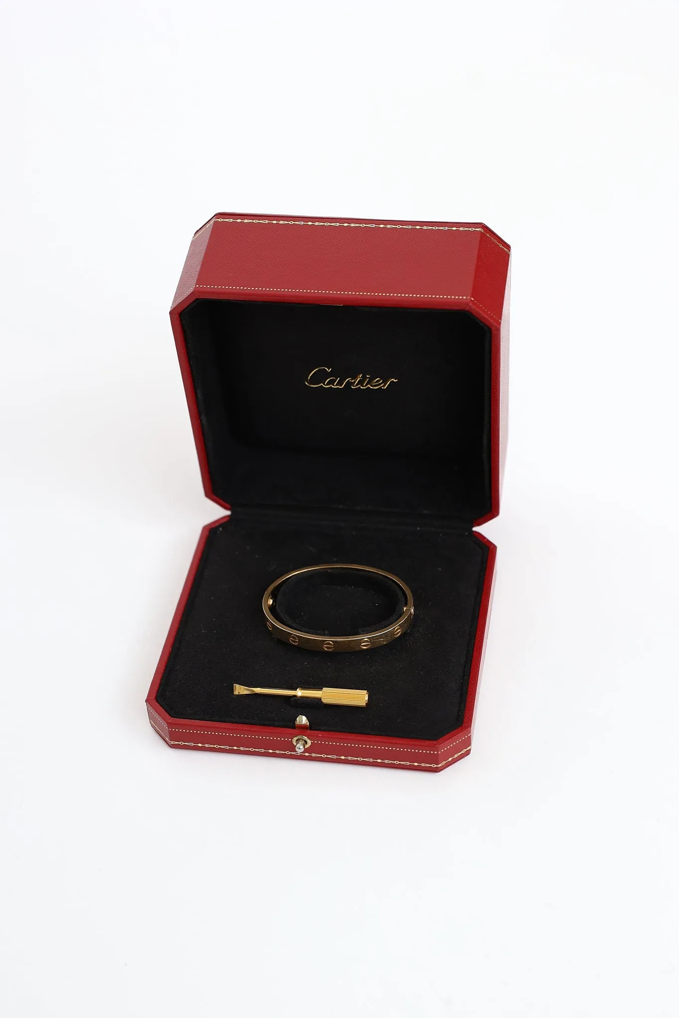 18K Yellow Gold Classic Love Bracelet sold by VSP Consignment product image thumbnail 2