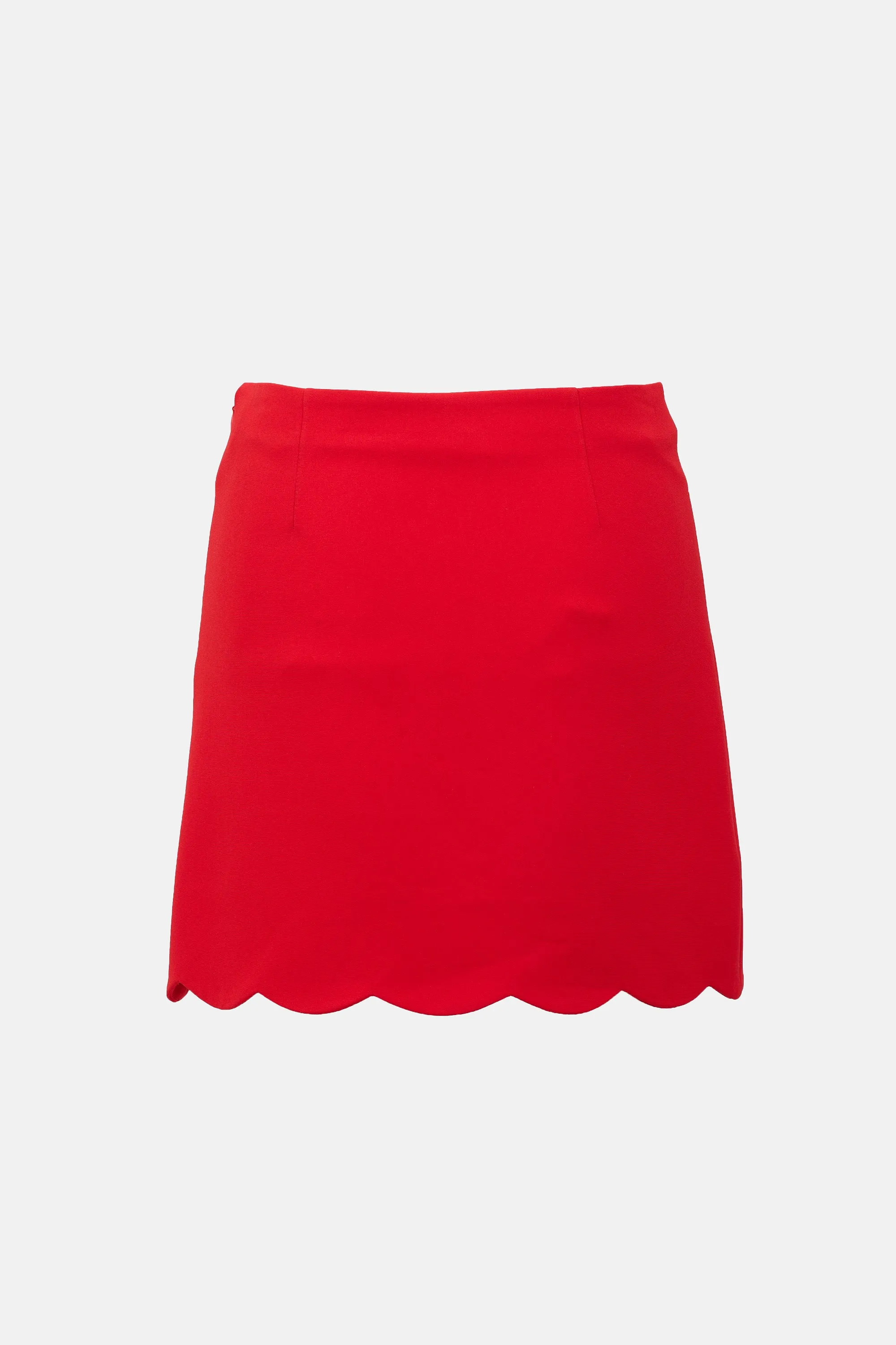 2018 Scalloped Mini Skirt sold by VSP Consignment product image thumbnail 2